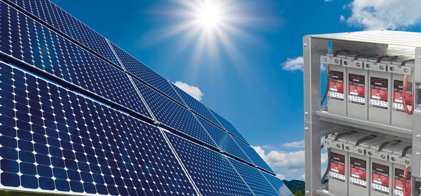 Solar energy & battery rooms monitoring environment from the Monnit guide